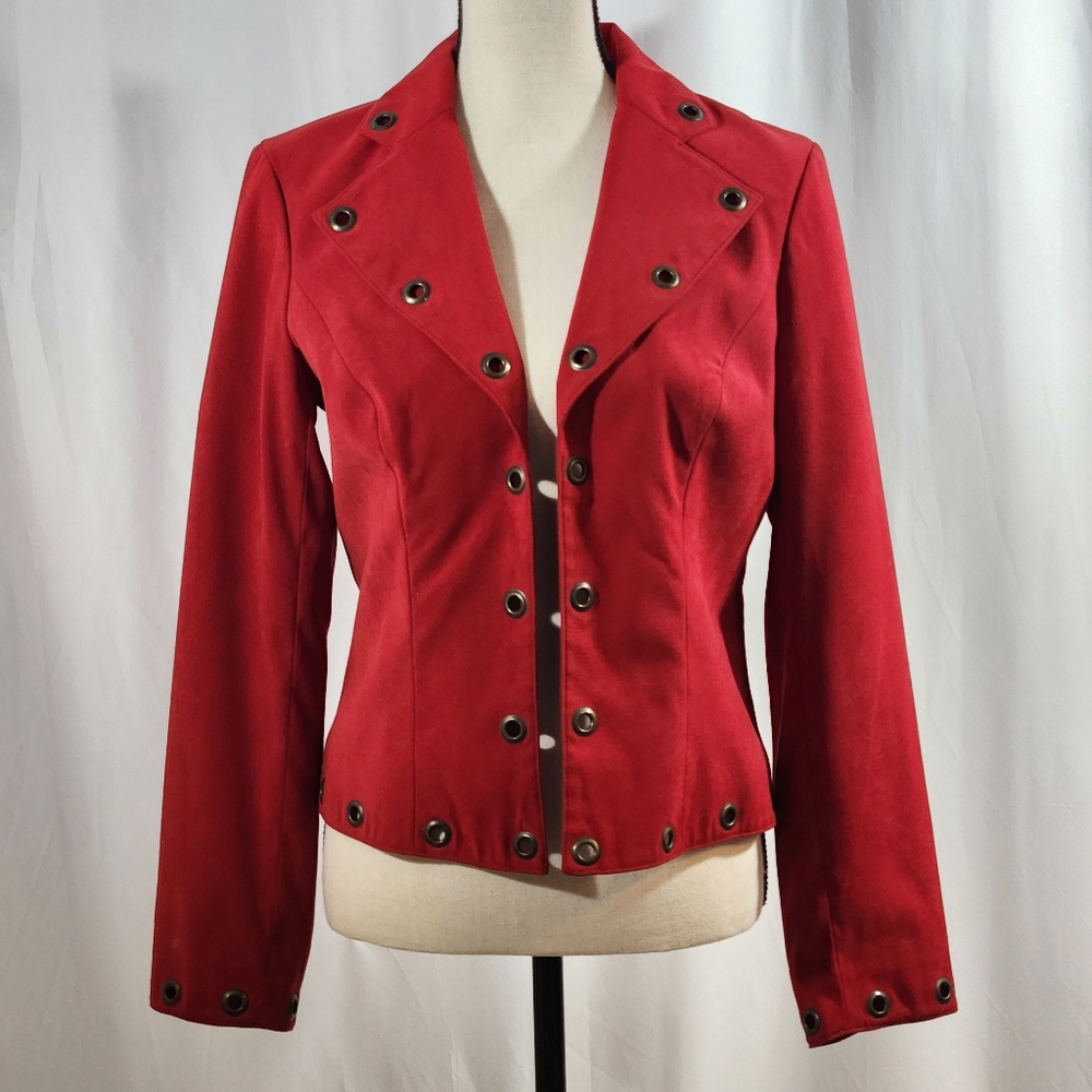 Faux Suede Jacket